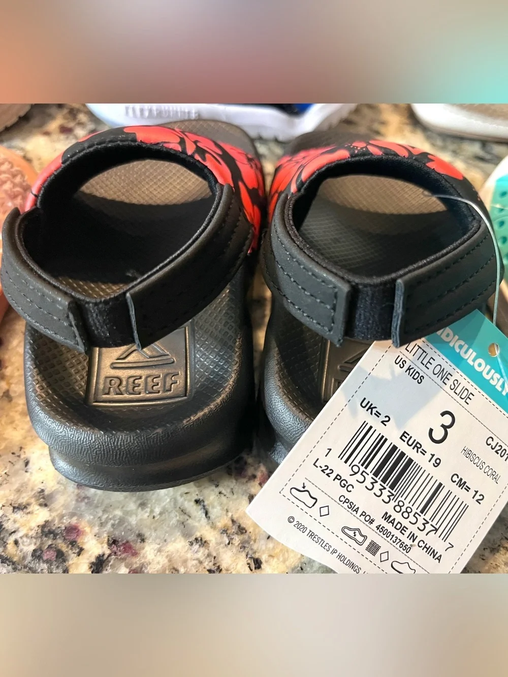 Baby Girl Shoe Bundle Size 3 Toddler Crocs Nike Native Reef